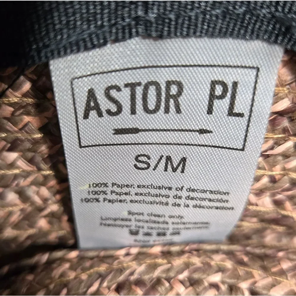 Astor PL Large Brim Straw Hat